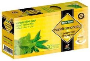 Shiffa Home Naneli Limonotlu Bitki Çayı 20 Poşet