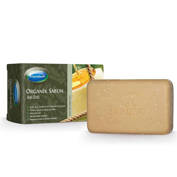 Mecitefendi Organik Bal Özlü Sabunu 125 Gr