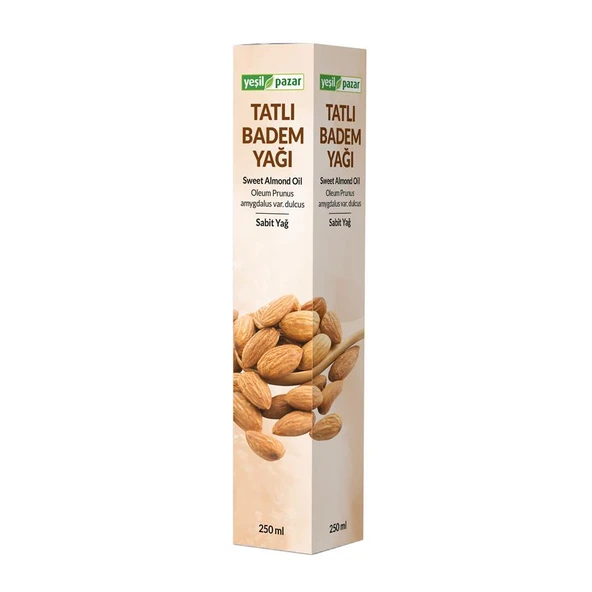 Yeşil Pazar Tatlı Badem Yağı 250 ML