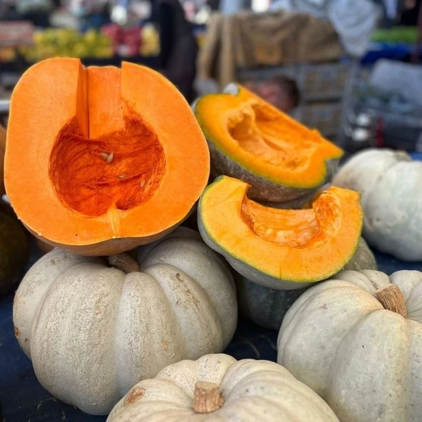 Ata Tohum Geleneksel Arıcan Tatlılık Reçellik Balkabağı Tohumu (10 tohum) ürün görseli 1