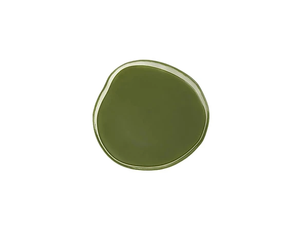 Porland Ripple Yeşil 4 Klişilik Tabak Seti 21 cm 04FIA002604 - 3