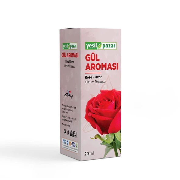 Yeşil Pazar Gül Aroması 20 ML