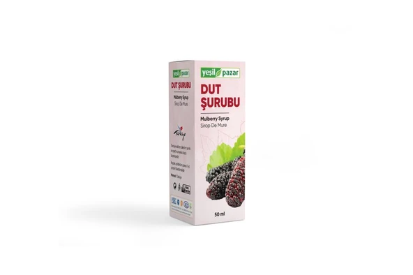 Yeşil Pazar Dut Şurubu 50 Ml
