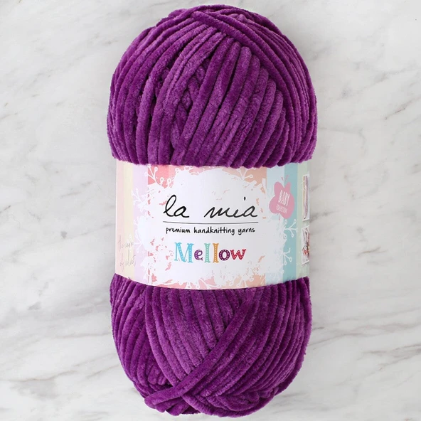 La Mia Mellow Mor El Örgü İpi - 940 - 34176