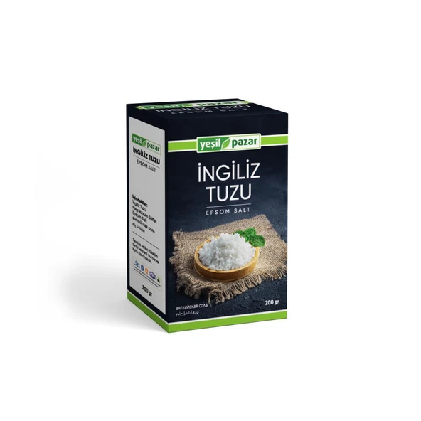 Yeşil Pazar İngiliz Tuzu 200 Gr