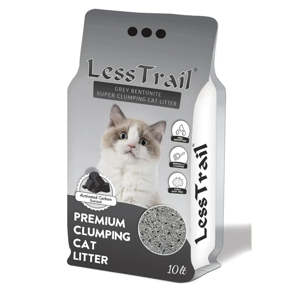 Less Trail Karbonlu Bentonit Kedi Kumu 10 Lt