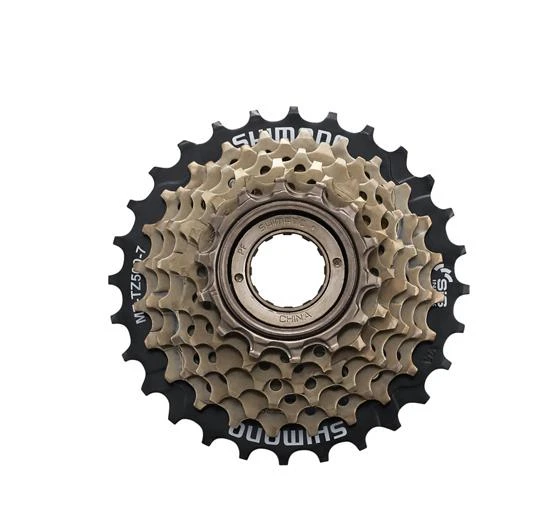 SHIMANO Çoklu Filibir MF-TZ500-7 7-vites 14-16-18-20-22-24-28D Jant teli koruyucu yok
