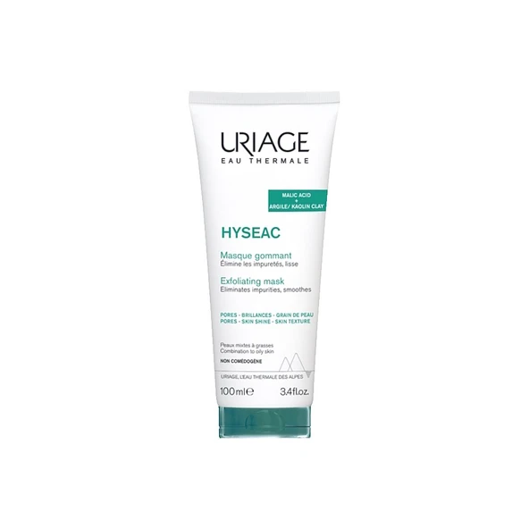 Uriage Hyseac Karmadan Yağlıya Ciltler İçin Peeling Maske 100 ml