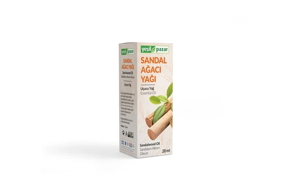 Yeşil Pazar Sandal Ağacı Yağı 20 Ml