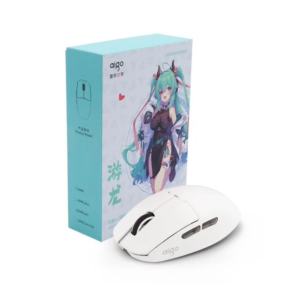 Aigo GM80 PRO 26000 DPI Beyaz Kablosuz Gaming Mouse - 6