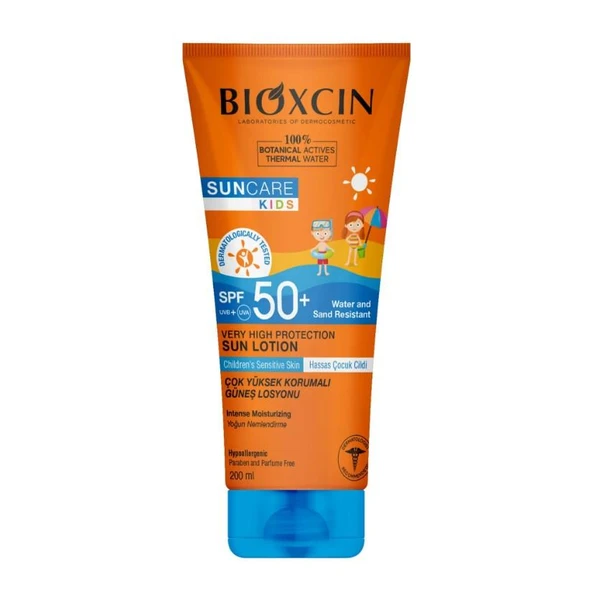 Bioxcin Sun Care Kids Spf 50 Çok Yüksek Korumalı Çocuk Güneş Losyonu 200 Ml