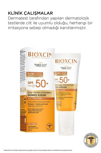 Bıoxcın Sun Care Spf 50 Çok Yüksek Korumalı Güneş Kremi Kuru Ve Normal Cilt 50 ML - 5