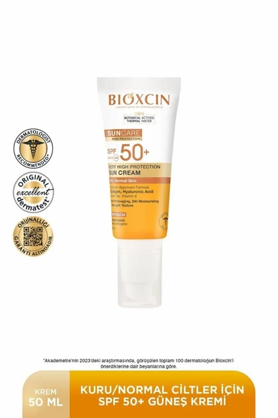 Bıoxcın Sun Care Spf 50 Çok Yüksek Korumalı Güneş Kremi Kuru Ve Normal Cilt 50 ML - 8