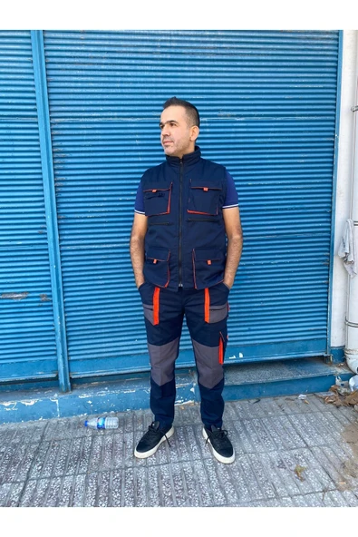 Elzem  AVANGART TAKIM YELEK VE PANTOLON TAKIM - 4