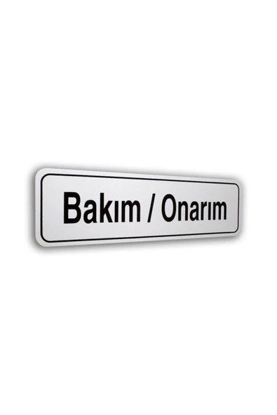 Luna Signs  Pano Pvc Kapı Isimliği Soyunma Odası 7x25 Cm