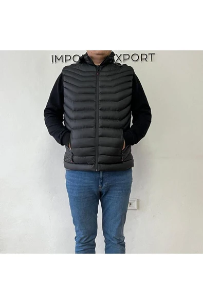 Elzem  KAPÜŞONLU ŞİŞME YELEK