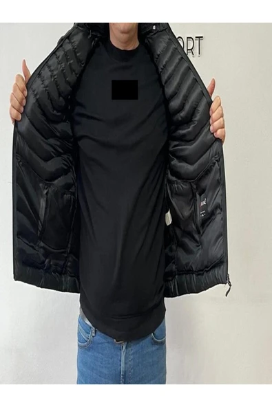 Elzem  KAPÜŞONLU ŞİŞME YELEK - 6