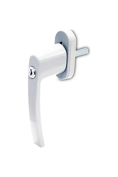 ADOPEN  Tekli Pvc Kilitli Pencere Kolu Beyaz
