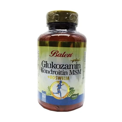 Balen Glukozamin Kondroitin Msm Boswelia 1200 mg 120 tablet