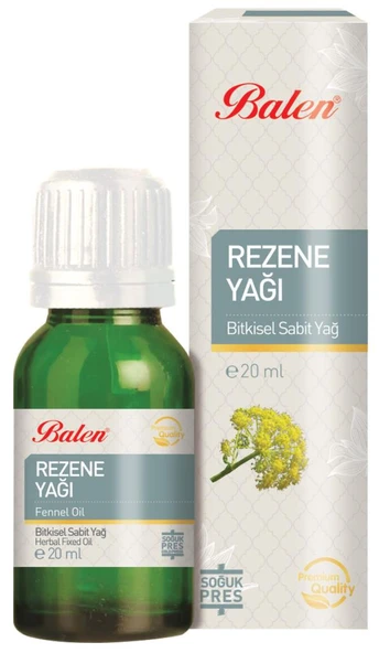 Balen Rezene Yağı 20 ml Soğuk Pres