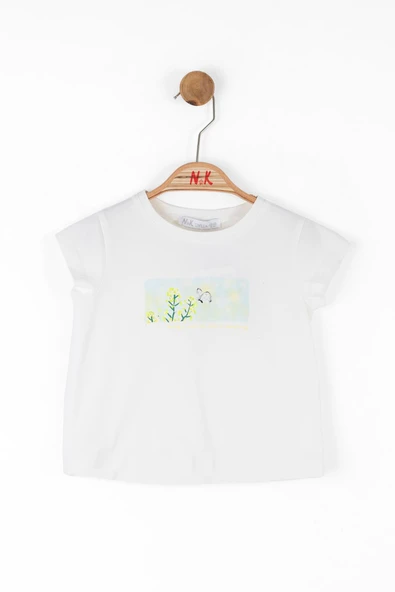 Kız Bebek Butterfly Tshirt ürün görseli