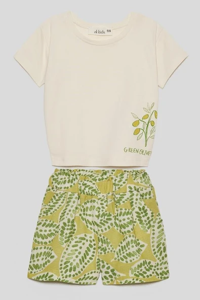 Kız Bebek Green Tshirt ürün görseli