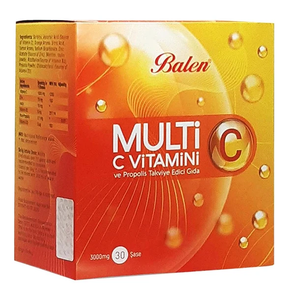 Balen Multi C Vitamini 3000 Mg 30 Şase