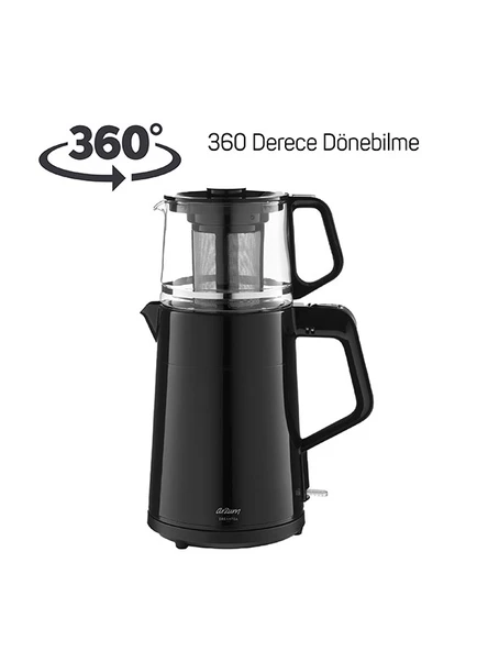 Arzum AR3134 Dreamtea Çay Makinesi - Siyah - Resim 5