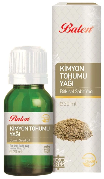 Balen Kimyon Tohumu Yağı 20 ml Soğuk Pres