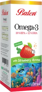 Balen Omega 3 Çilek Aromalı 150 ml