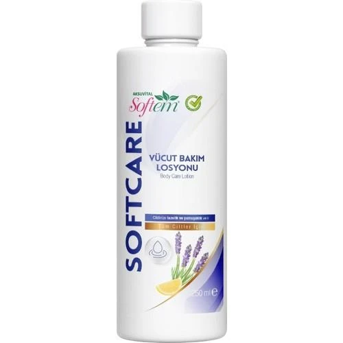 Softem Softcare Vücut Bakım Losyonu 250 ml - Yetişkin ve Tüm Ciltler Için