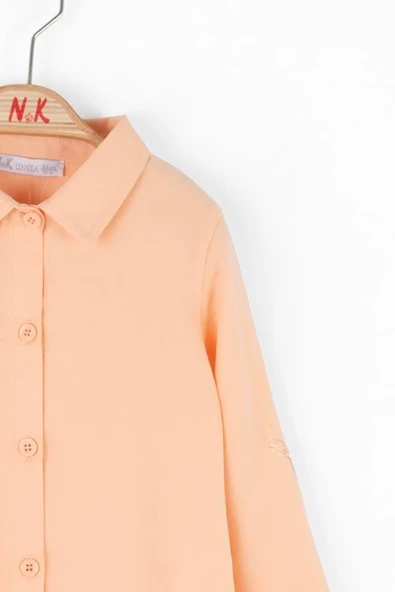 Kız Bebek Salmon Gömlek - 2