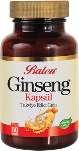 Balen Ginseng 375 mg 60 kapsül