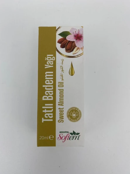 Softem Tatlı Badem Yağı 20 ml