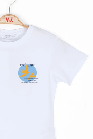 Erkek Çocuk Bird Tshirt 46538 - Resim 2