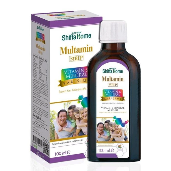 Shiffa Home Multamin Şurup Vitamin ve Mineral Karışımı 100 ml - 2