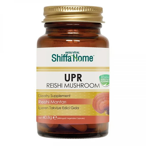 Shiffa Home UPR Reishi Mantarı Kapsül 680 mgr 60 Kapsül