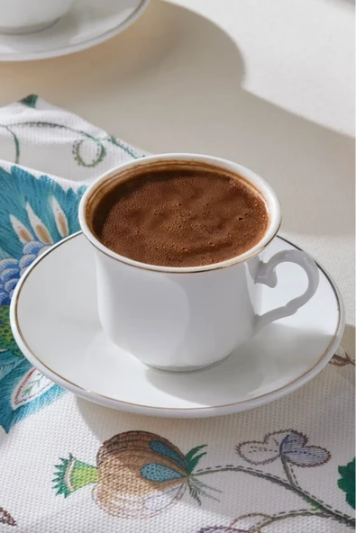 Karaca Helena 6 Kişilik Kahve Fincanı 80 Ml - 2