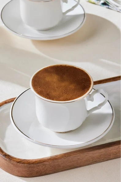 Karaca Helena 6 Kişilik Kahve Fincanı 80 Ml - 6