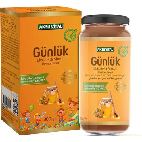 Aksu Vital Günlük Ekstraktlı Havlıcanlı Bitkisel Karışım 300 Gram