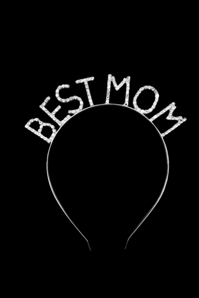Mom To Be Kuşak Ve Best Mom Metal Taç & Baby Shower Set - 3
