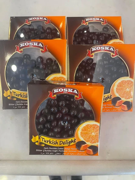 KOSKA PORTAKALLI LOKUM DRAJE 220 GR 1 ADET - Resim 5