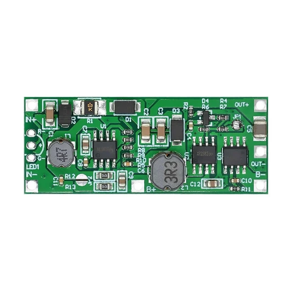 DC 12V Ups Modül 18650 3.7V Lion Pil Kesintisiz Acil Durum Güç Kaynağı Akü Otomatik Seçim Yük Kapanma Önleyici Koruma Kartı ürün görseli 1