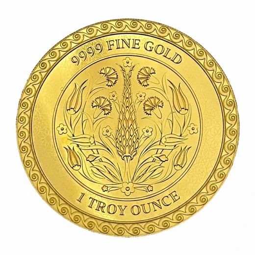 AgaKulche 1 Ons Mevlana 2024 Altın Sikke Coin - 2