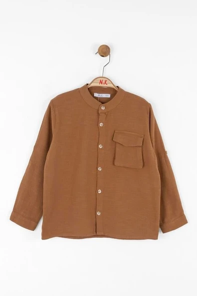 Erkek Çocuk Cashew Gömlek 48525 - 2