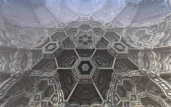 3 Boyutlu Geniş Mekan Duvar Kağıdı - Resim 7