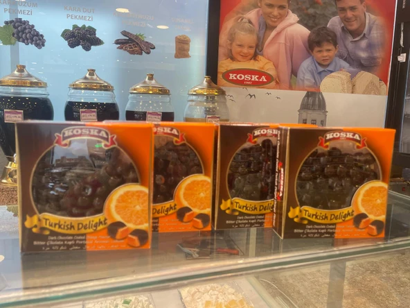 KOSKA PORTAKALLI LOKUM DRAJE 220 GR 1 ADET - Resim 4