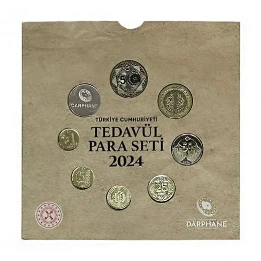 AgaKulche Darphane 2024 Tedavül Para Seti ürün görseli 1