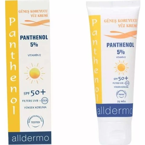 Alldermo SPF 30 Yüz Kremi 75 ml Tüp
