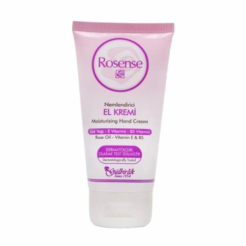 Rosense Nemlendirici El Kremi 20 ml Gül Yağı E Vit B5